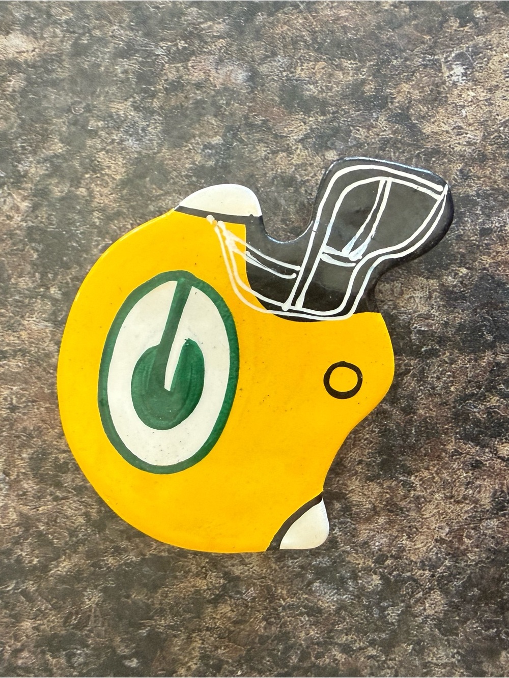 Greenbay Packers Ceramic Magnet